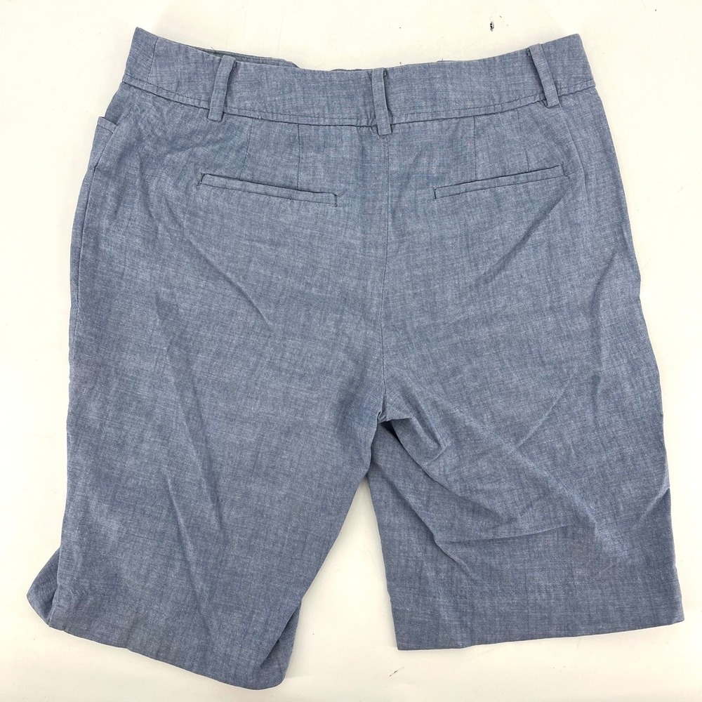 Talbots Blue‎ 100% Cotton Perfect Short (4) Shorts - Picture 5 of 6